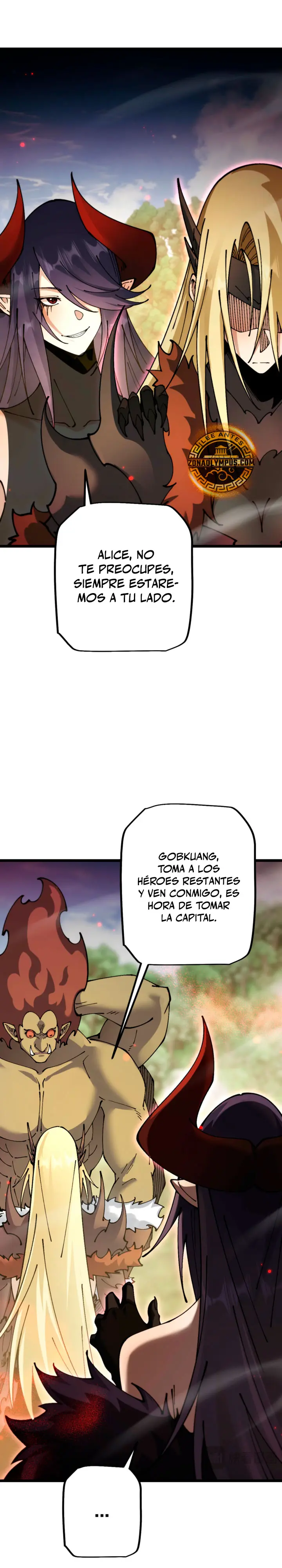 De duende a Dios Goblin capítulo 100, página 8