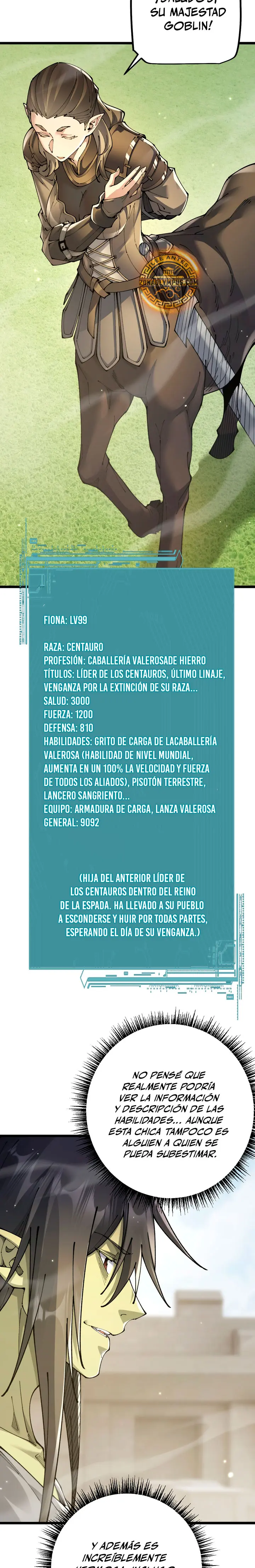 De duende a Dios Goblin capítulo 110, página 5