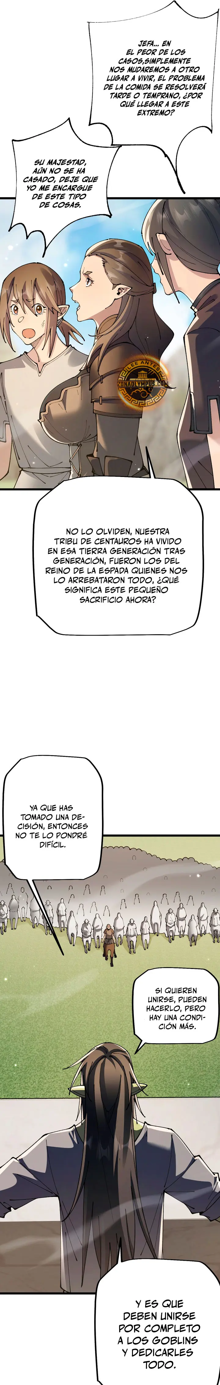 De duende a Dios Goblin capítulo 110, página 8