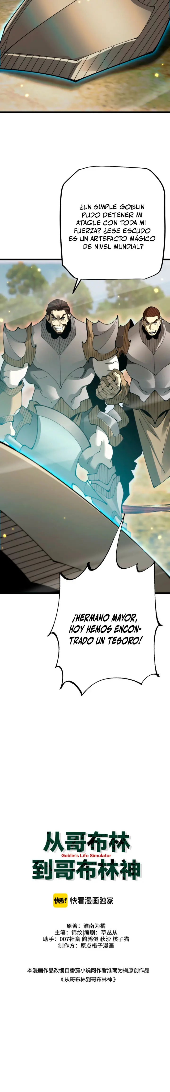 De duende a Dios Goblin capítulo 118, página 9