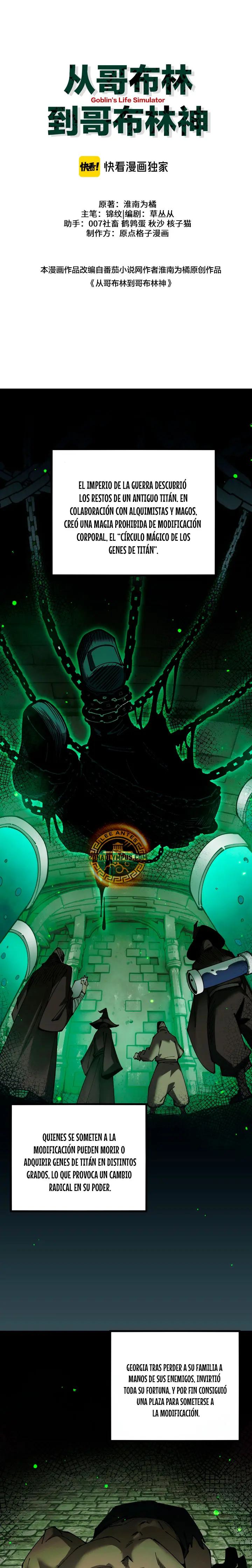 De duende a Dios Goblin capítulo 127, página 2