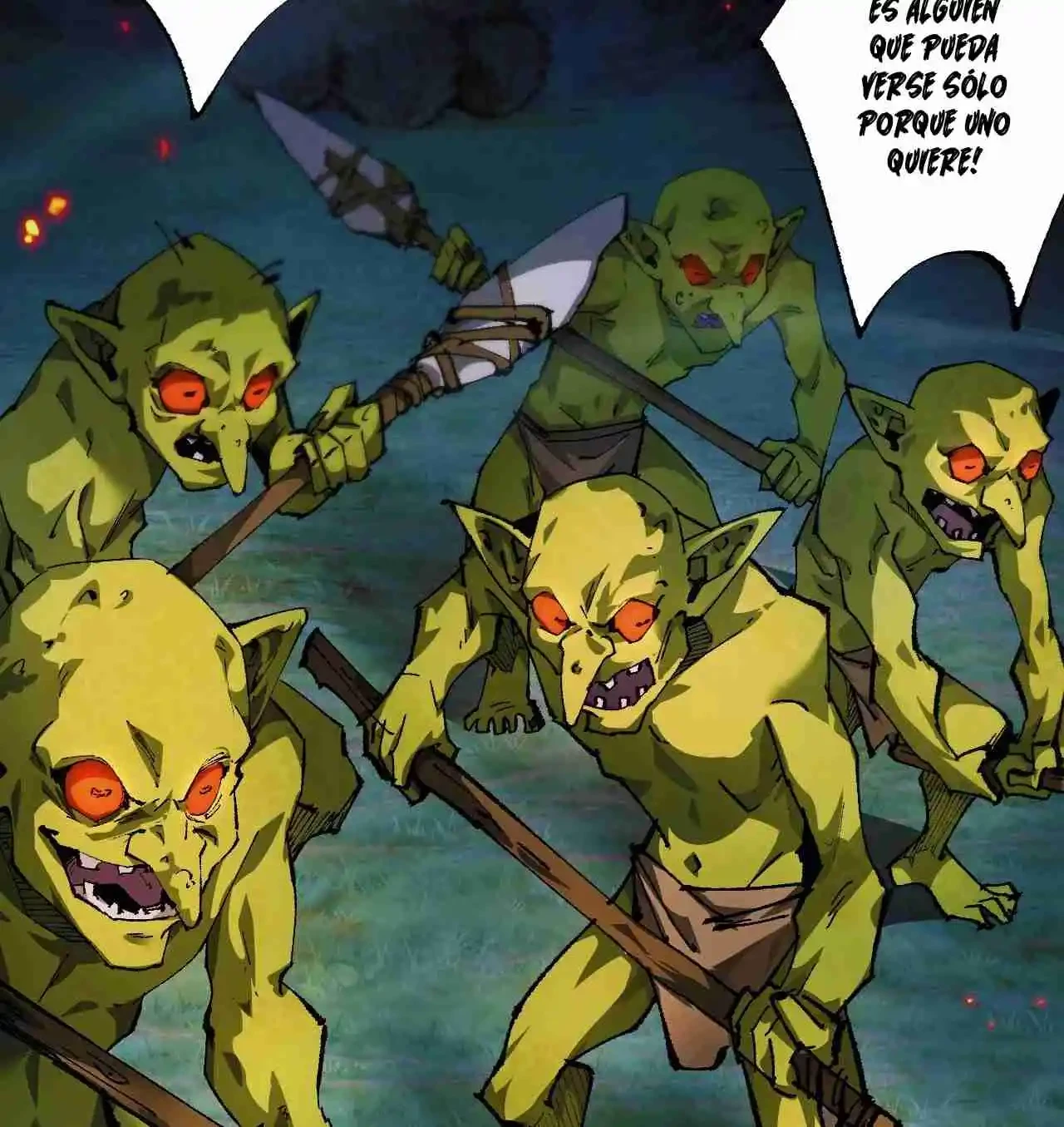 De duende a Dios Goblin capítulo 3, página 128