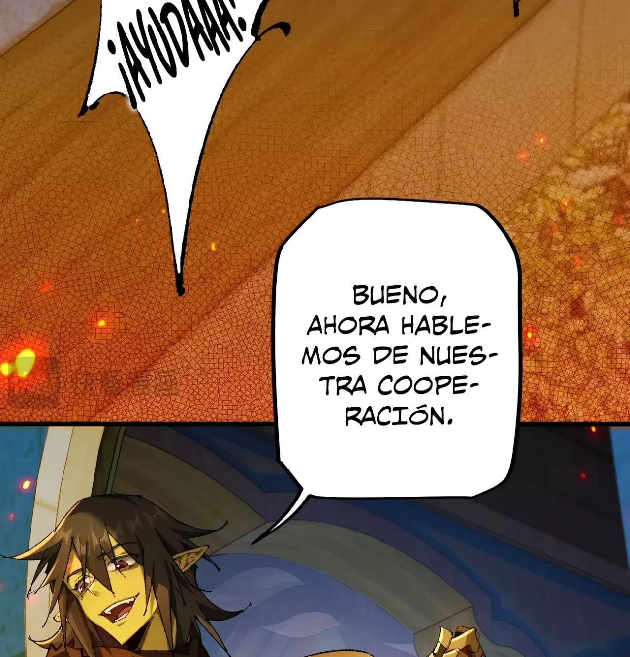 De duende a Dios Goblin capítulo 7, página 77