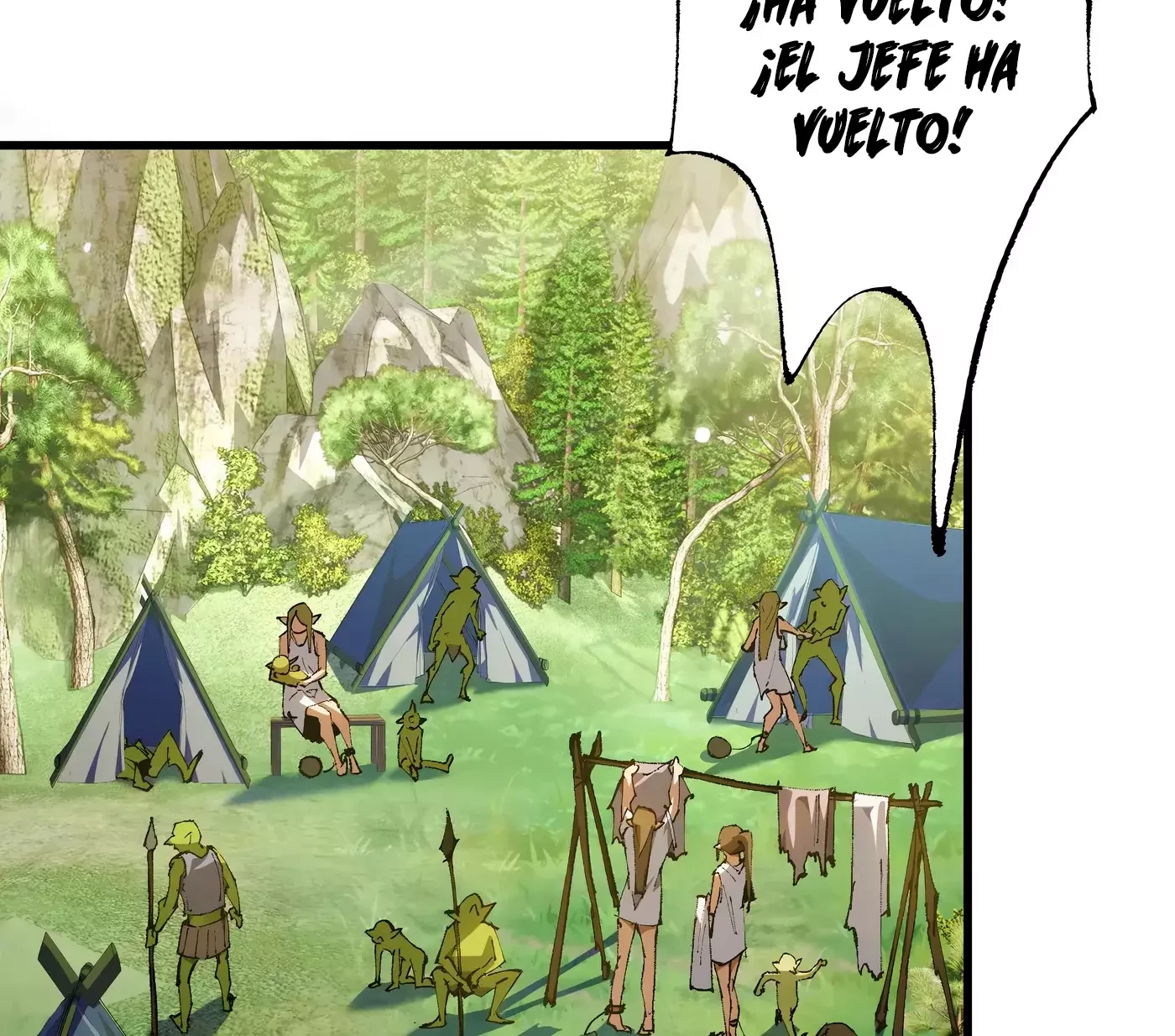 De duende a Dios Goblin capítulo 11, página 57