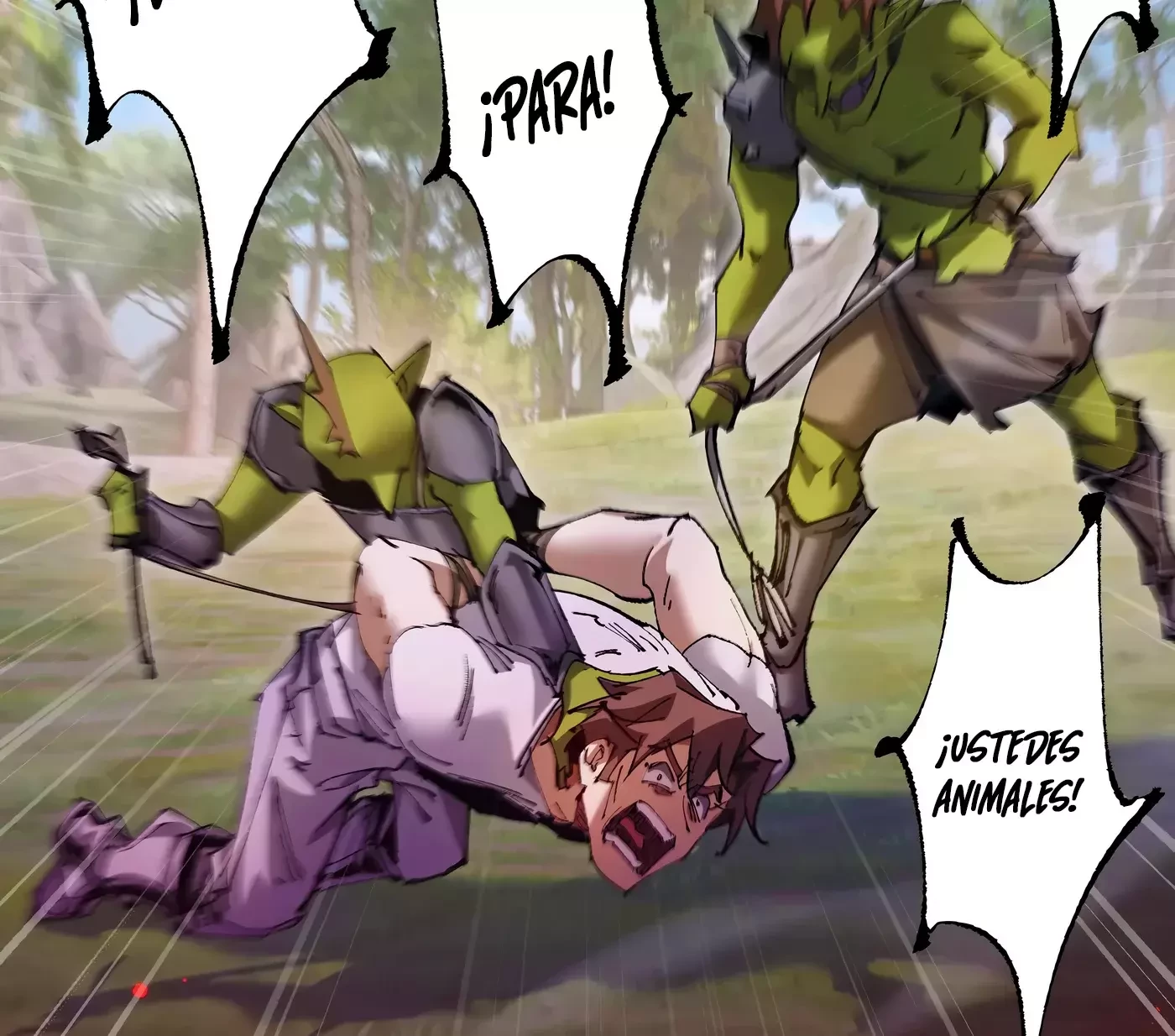 De duende a Dios Goblin capítulo 11, página 135