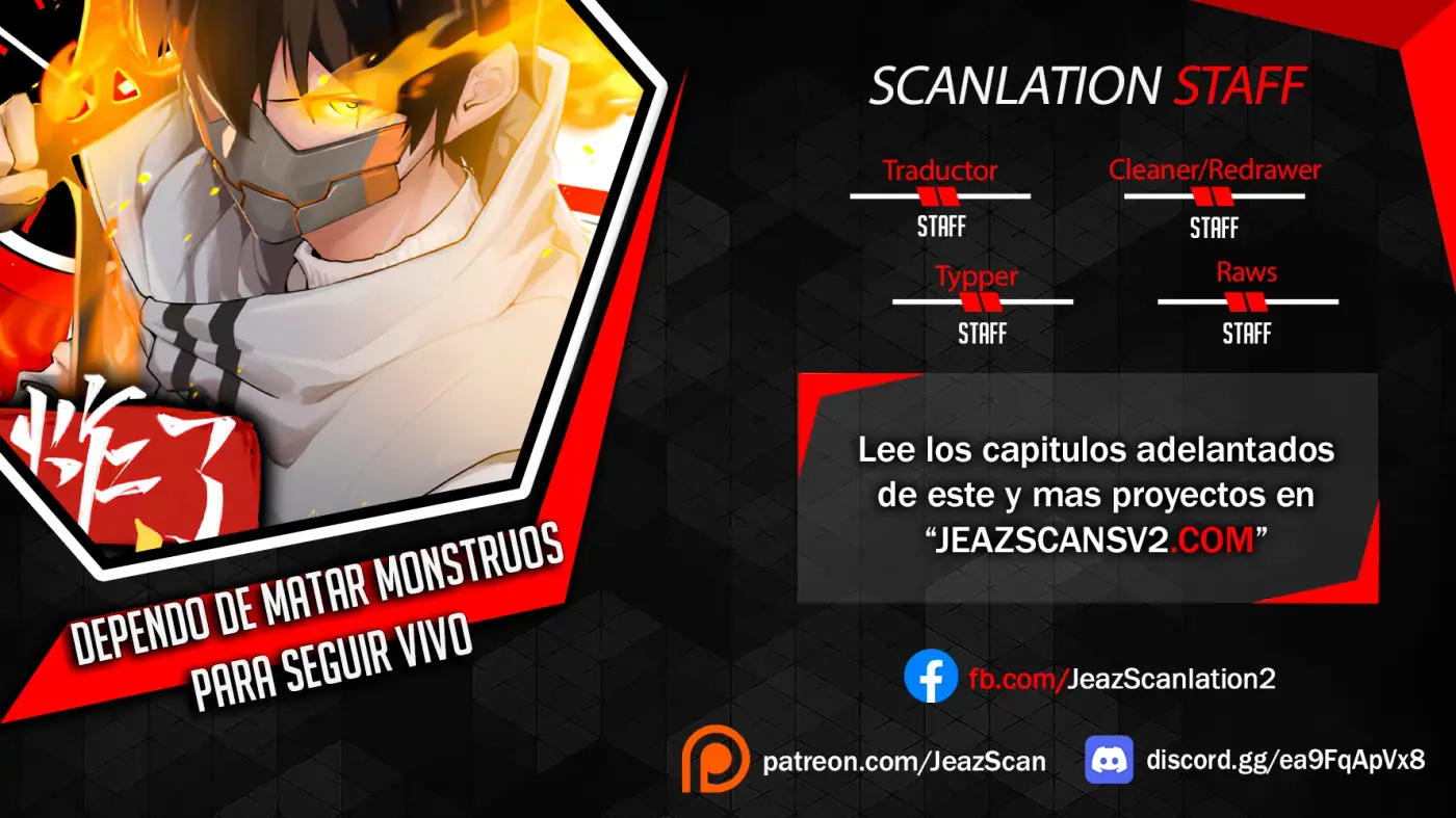 Dependo de matar monstruos para seguir vivo capítulo 36, página 1