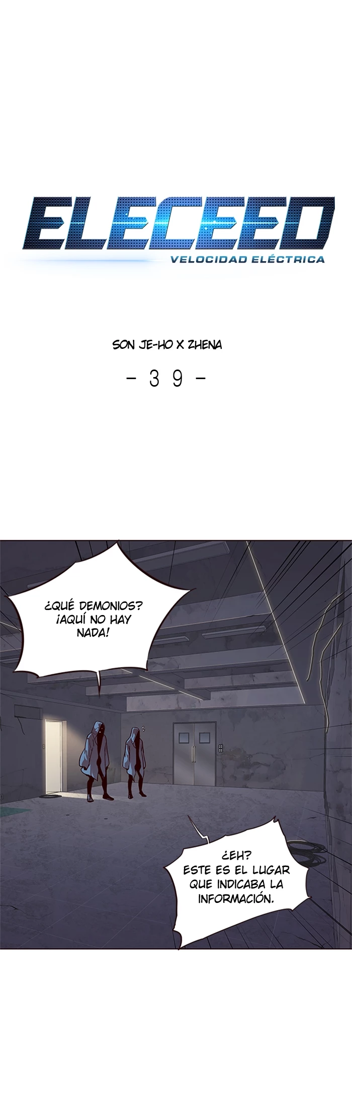 Descarga Eléctrica capítulo 39, página 1