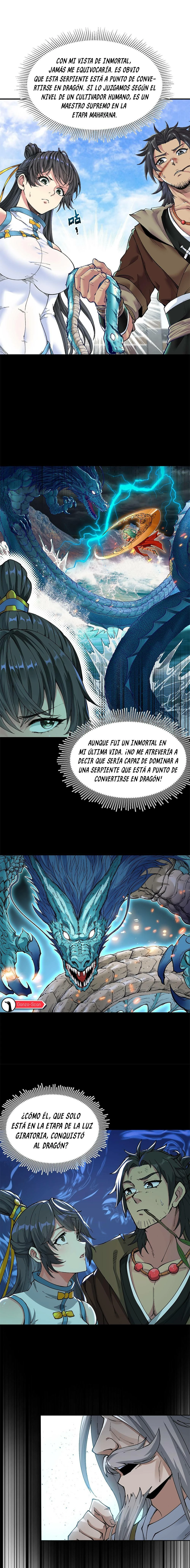 Después de diez años cortando leña, una inmortal me rogó que la tomara como discípulaaa capítulo 1, página 17