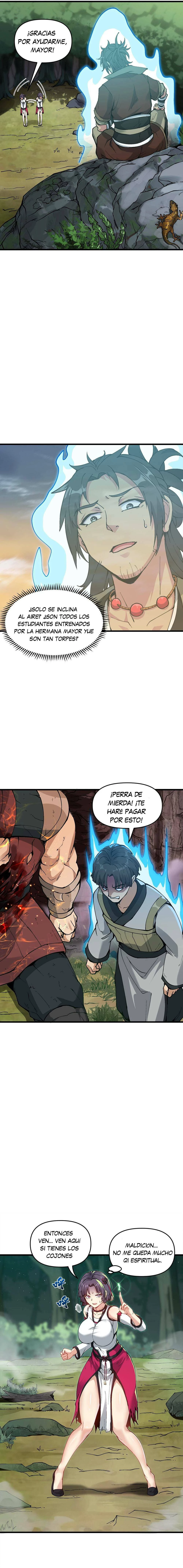 Después de diez años cortando leña, una inmortal me rogó que la tomara como discípulaaa capítulo 6, página 7