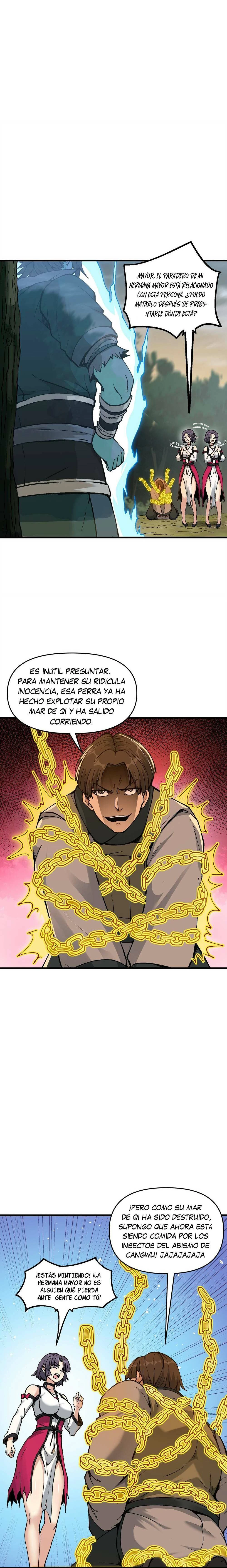 Después de diez años cortando leña, una inmortal me rogó que la tomara como discípulaaa capítulo 6, página 10
