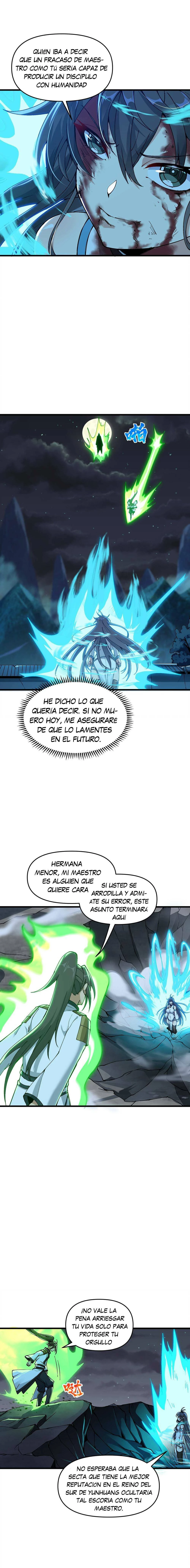 Después de diez años cortando leña, una inmortal me rogó que la tomara como discípulaaa capítulo 7, página 12