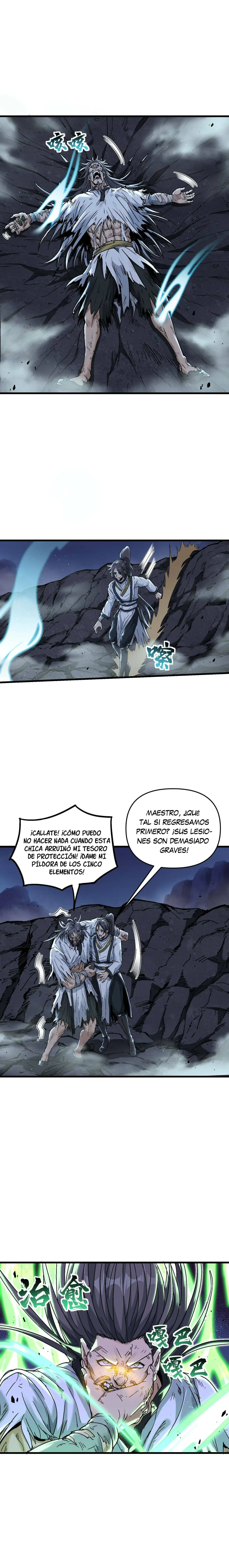 Después de diez años cortando leña, una inmortal me rogó que la tomara como discípulaaa capítulo 8, página 6