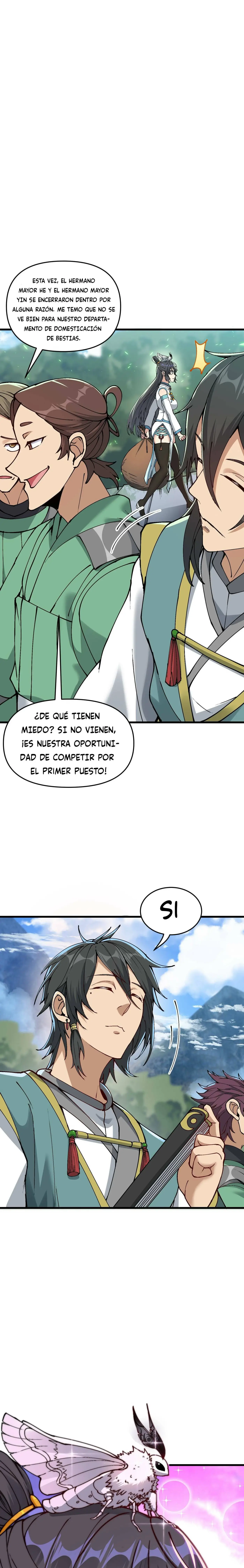 Después de diez años cortando leña, una inmortal me rogó que la tomara como discípulaaa capítulo 10, página 6