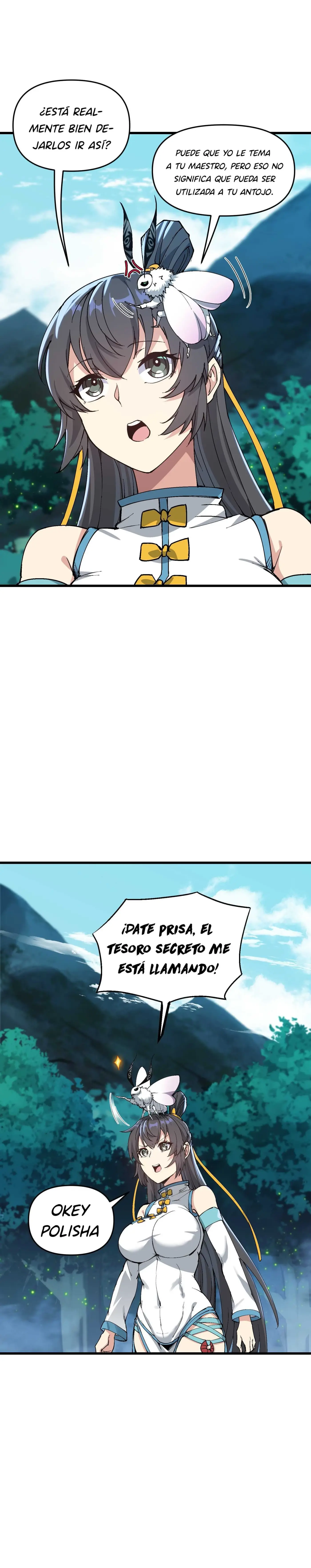 Después de diez años cortando leña, una inmortal me rogó que la tomara como discípulaaa capítulo 11, página 17