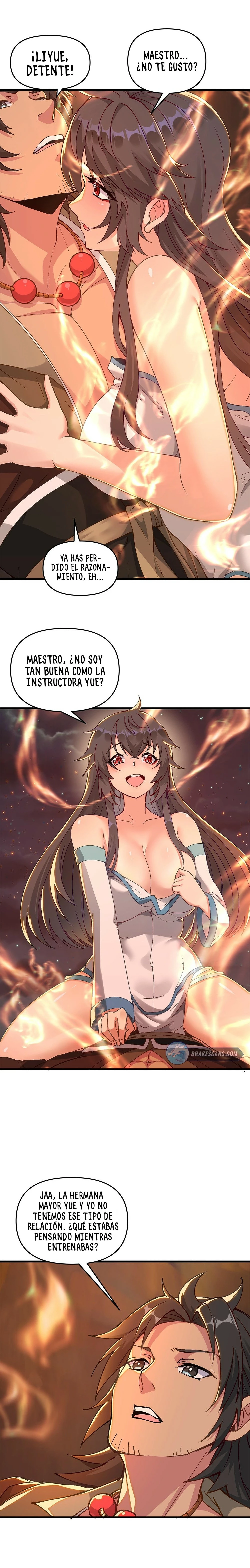 Después de diez años cortando leña, una inmortal me rogó que la tomara como discípulaaa capítulo 16, página 2