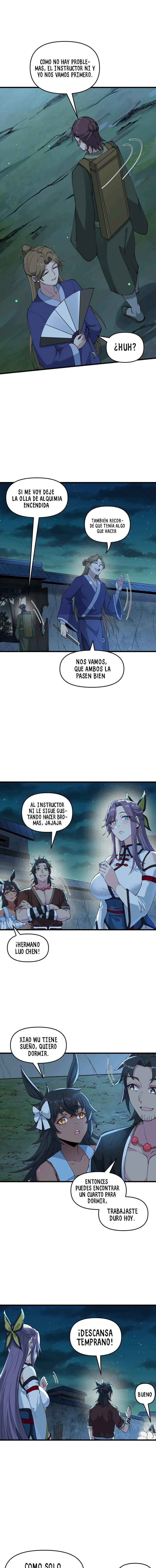 Después de diez años cortando leña, una inmortal me rogó que la tomara como discípulaaa capítulo 27, página 10