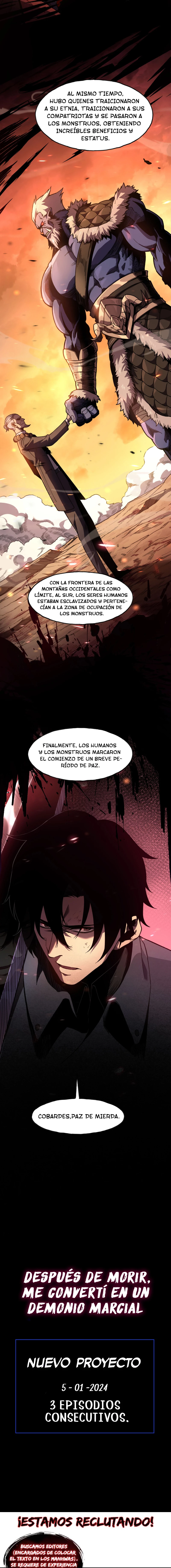 Después De Morir, Me Transformé En Un Demonio Marcial capítulo 0, página 3