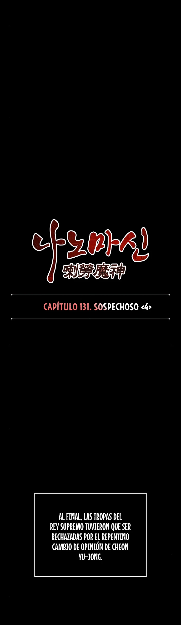 Dios Demonio Cercenador de Brazos capítulo 131, página 8