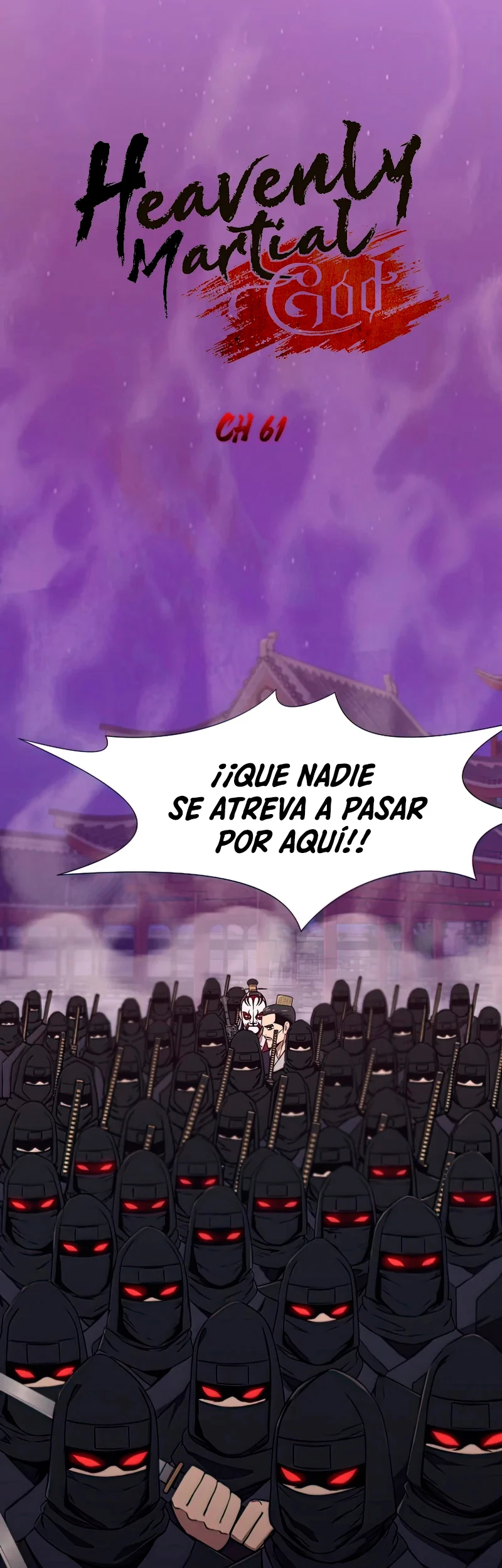 Dios Marcial Celestial capítulo 61, página 3