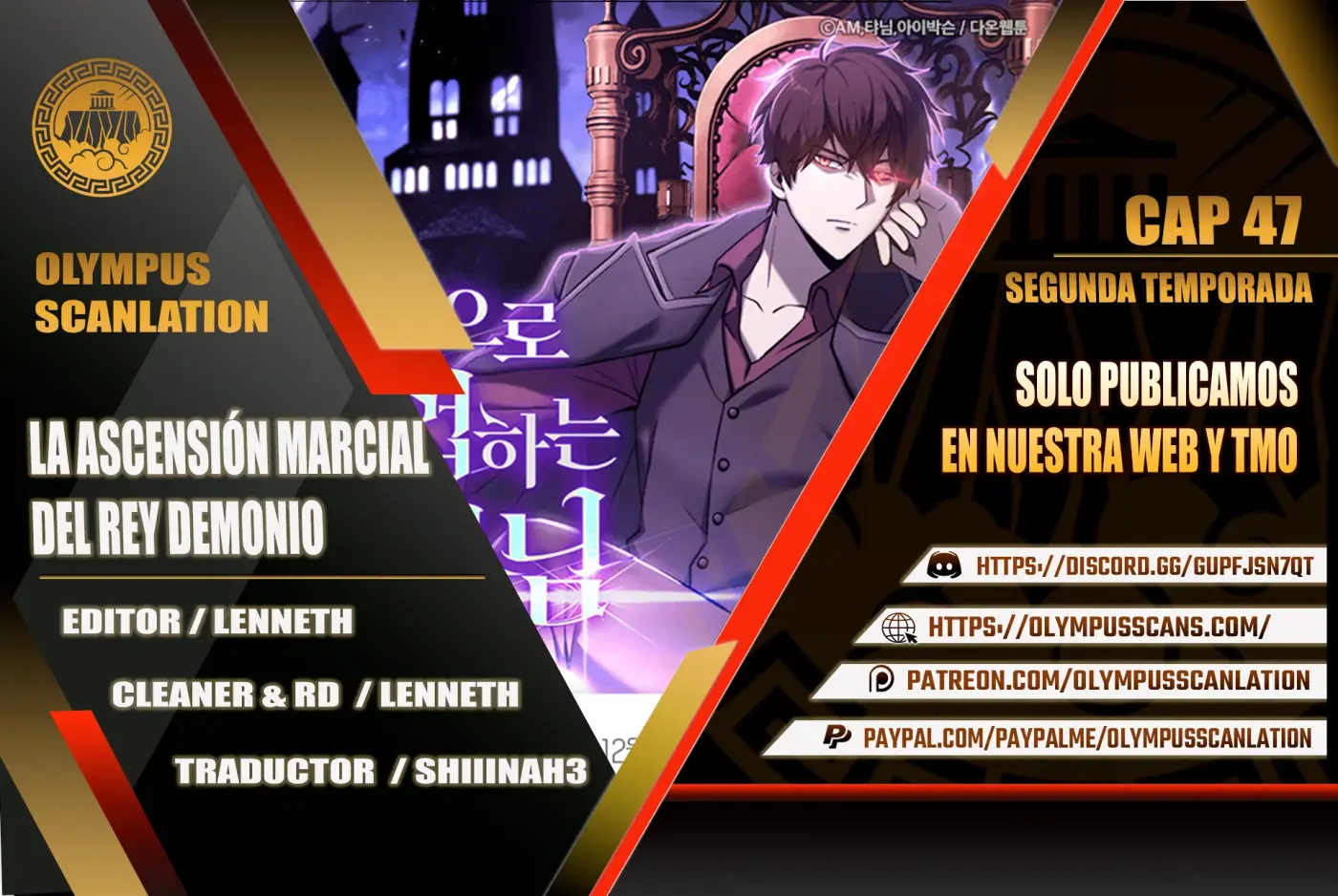 La Ascensión Marcial del Dios Demonio capítulo 47, página 1