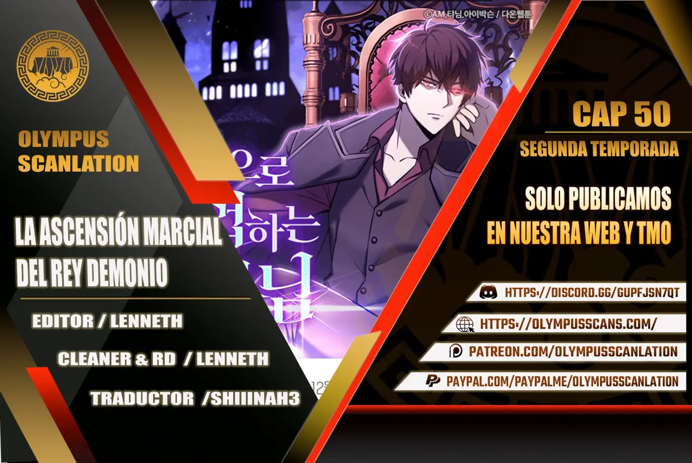 La Ascensión Marcial del Dios Demonio capítulo 50, página 1