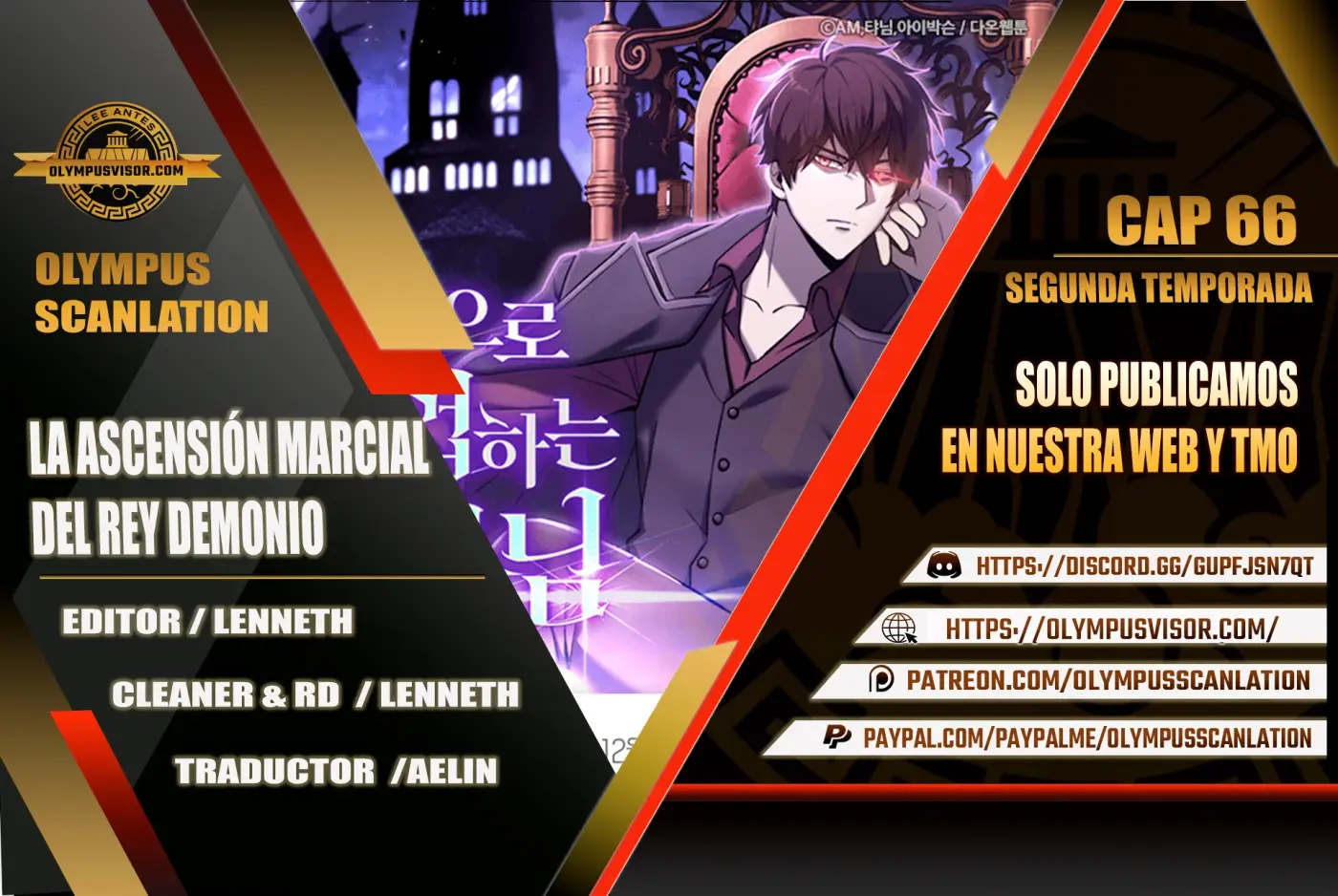 La Ascensión Marcial del Dios Demonio capítulo 66, página 1