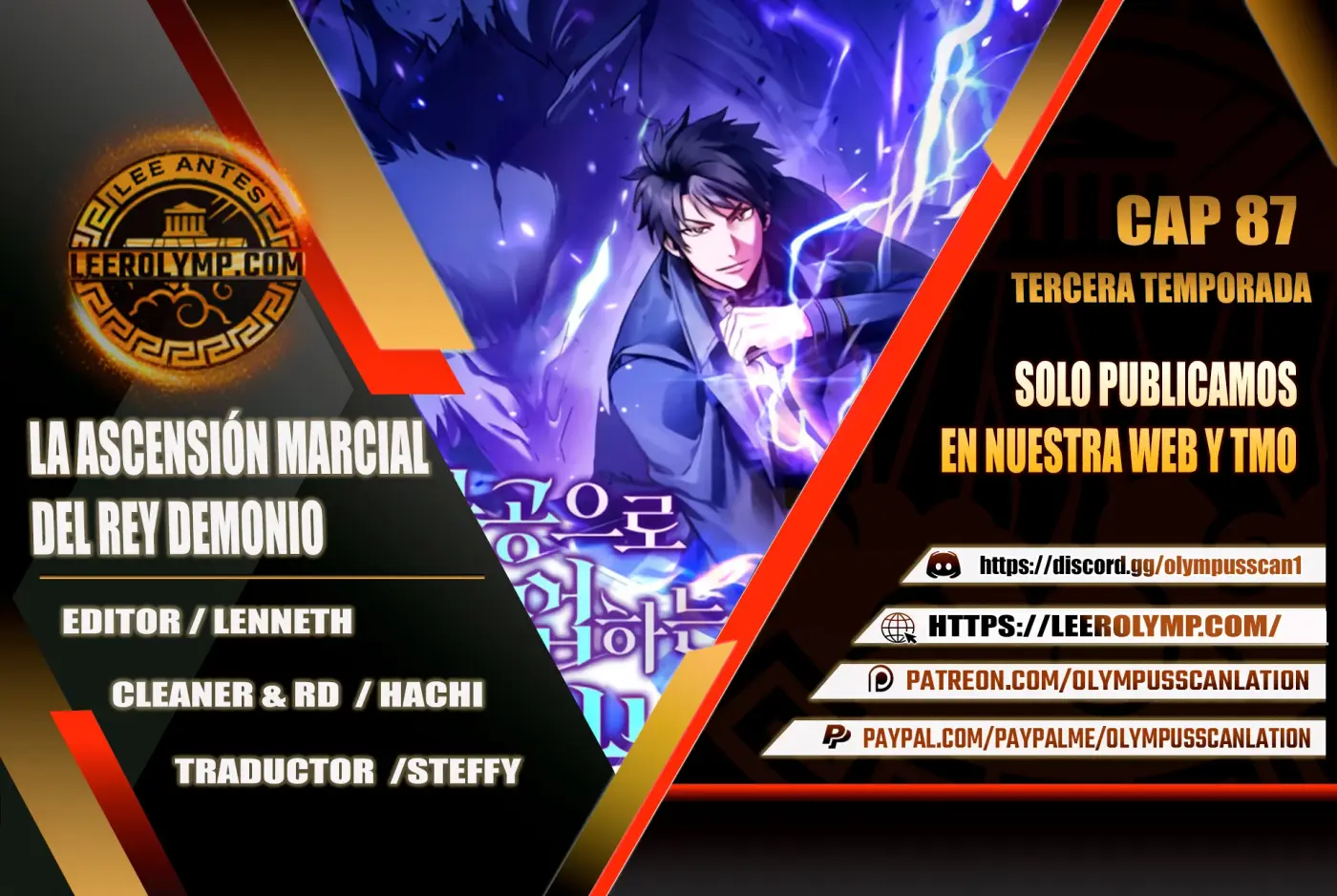 La Ascensión Marcial del Dios Demonio capítulo 88, página 1