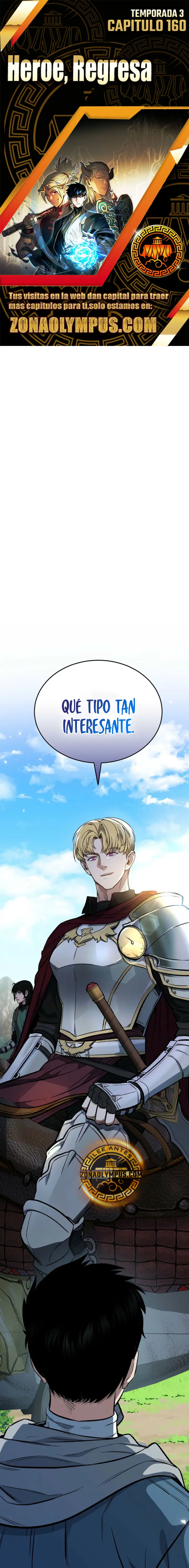Heroe, regresa capítulo 160, página 1