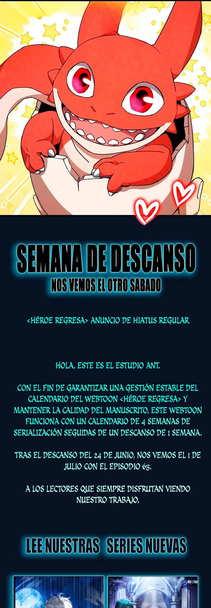 Heroe, regresa capítulo 64.05, página 1