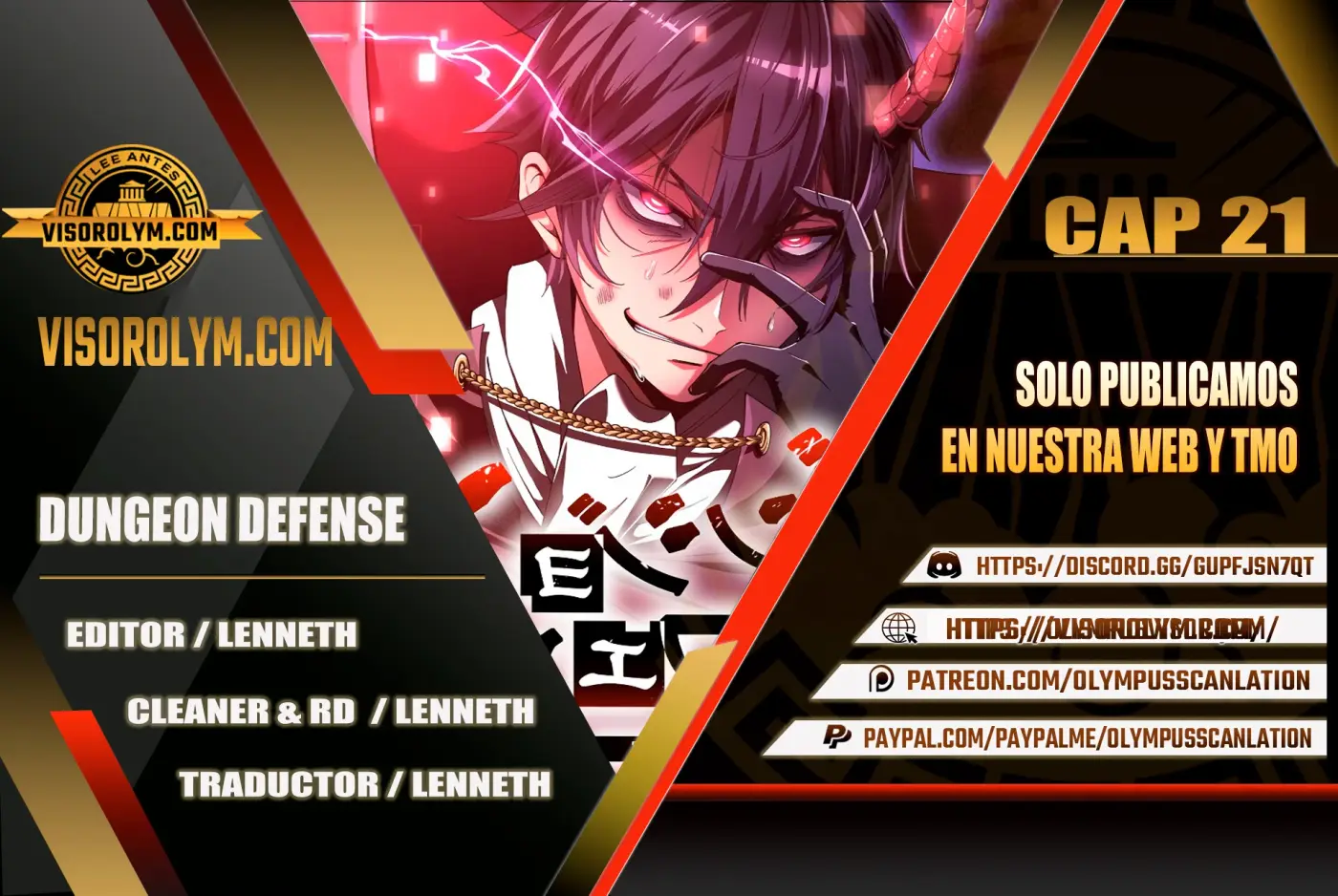 Dungeon Defense capítulo 21, página 1