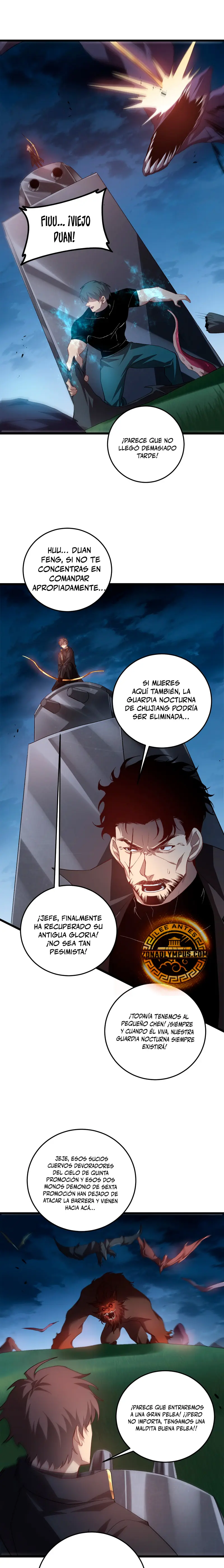 El amo de la plaga capítulo 49, página 14