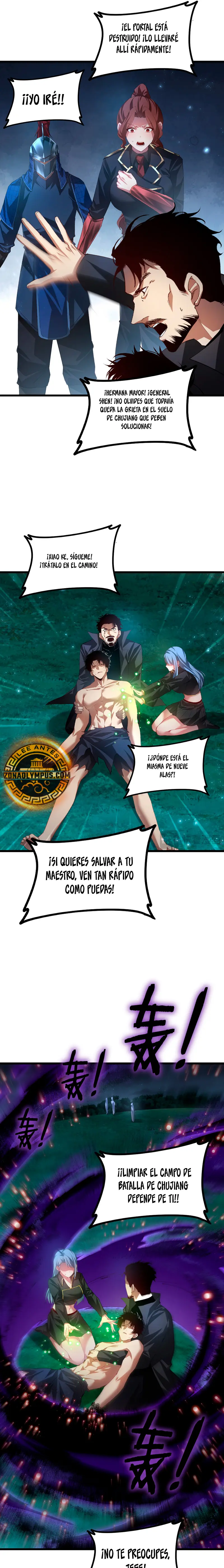 El amo de la plaga capítulo 54, página 8