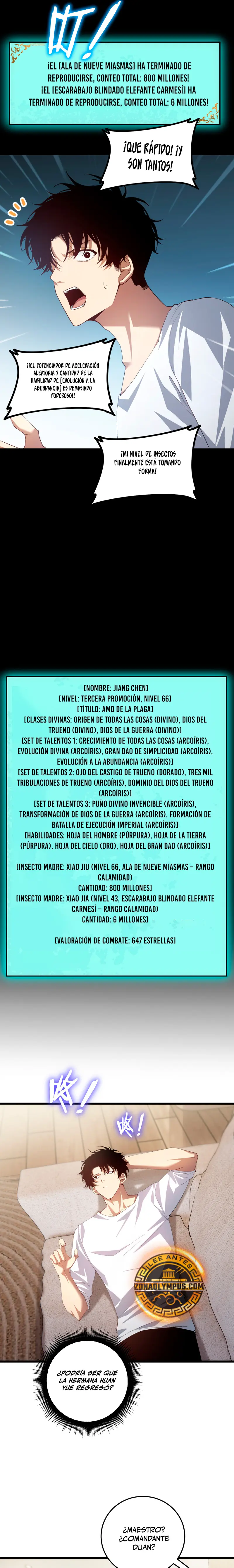 El amo de la plaga capítulo 55, página 13