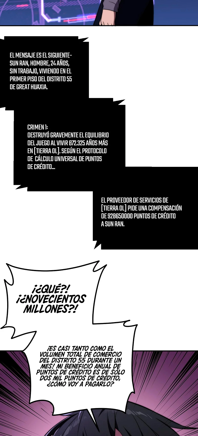 El Ascenso del Jugador Tramposo capítulo 1, página 54
