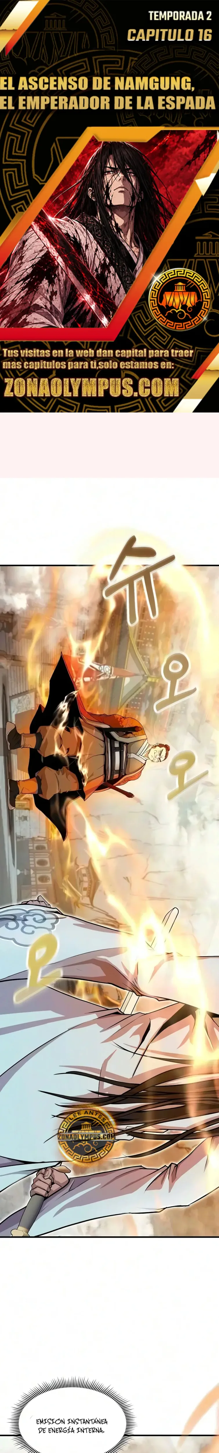 El ascenso de Namgung, el Emperador de la Espada capítulo 16, página 1