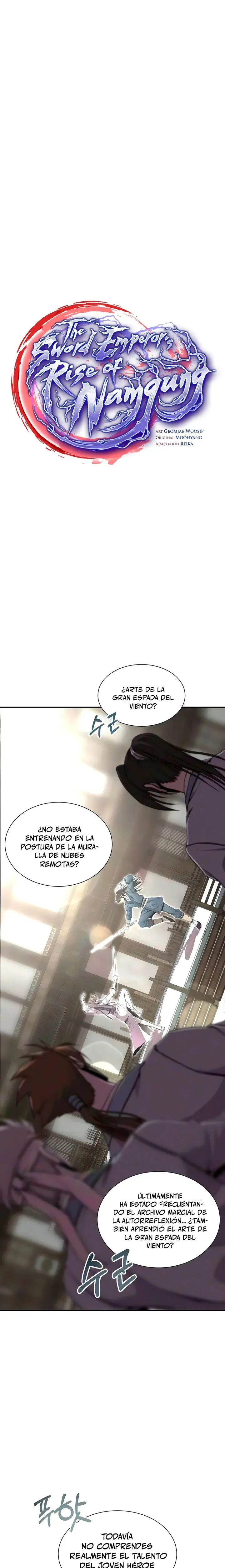 El ascenso de Namgung, el Emperador de la Espada capítulo 22, página 1