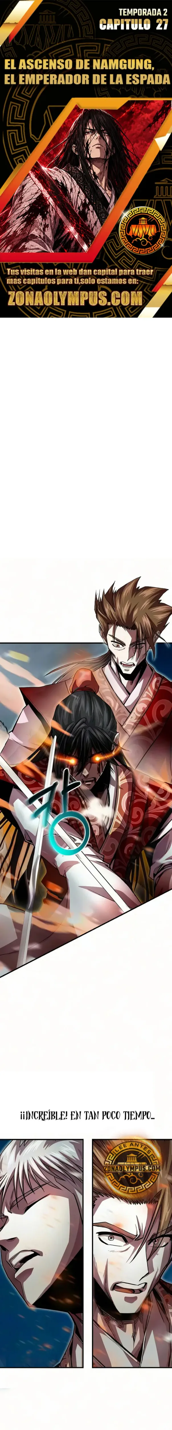 El ascenso de Namgung, el Emperador de la Espada capítulo 27, página 1