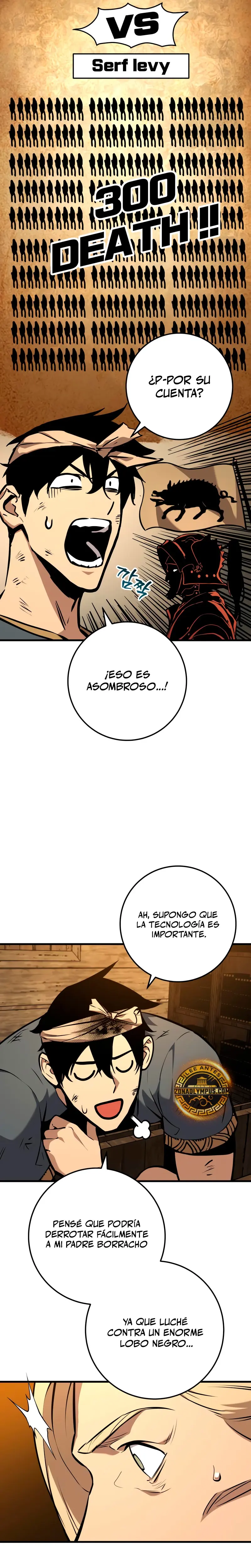 El Ascenso del Caballero Errante capítulo 3, página 36