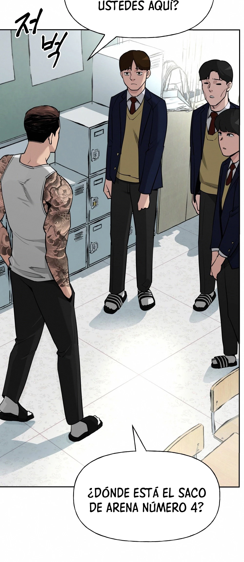 el bully de bullies capítulo 5, página 32