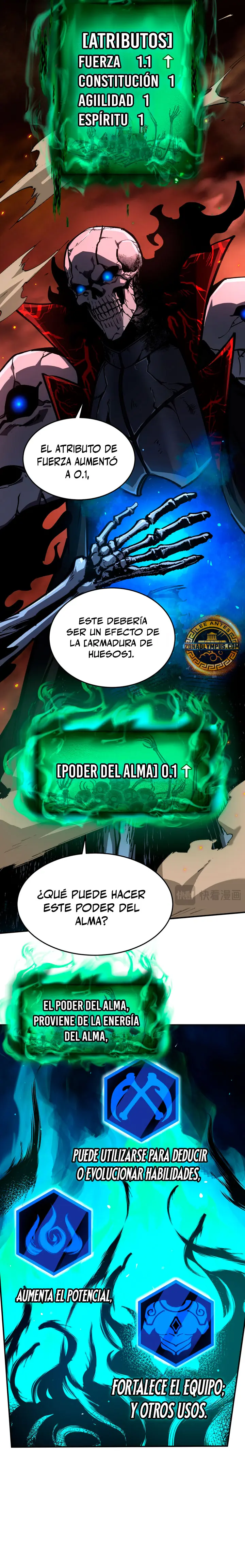 El Camino a la Divinidad Comienza con Esqueletos capítulo 2, página 12