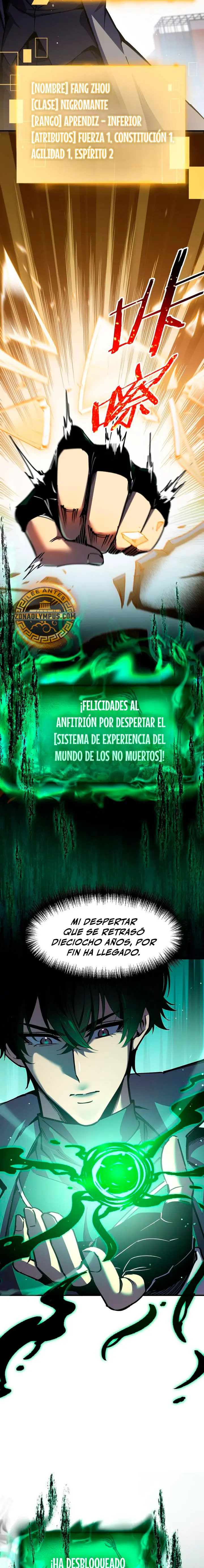 El Camino a la Divinidad Comienza con Esqueletos capítulo 1, página 15