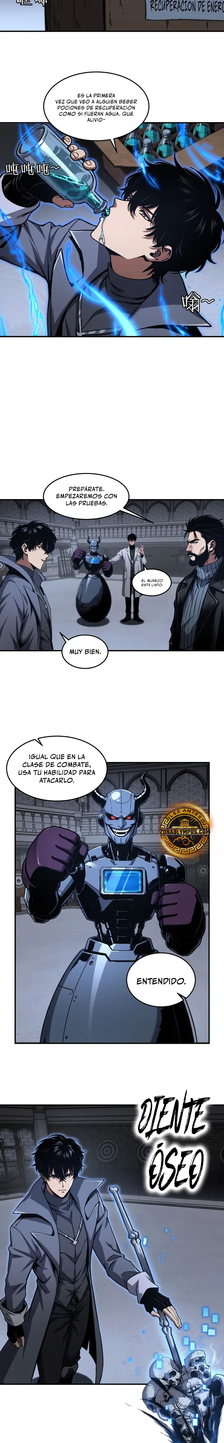 El Camino a la Divinidad Comienza con Esqueletos capítulo 8, página 9