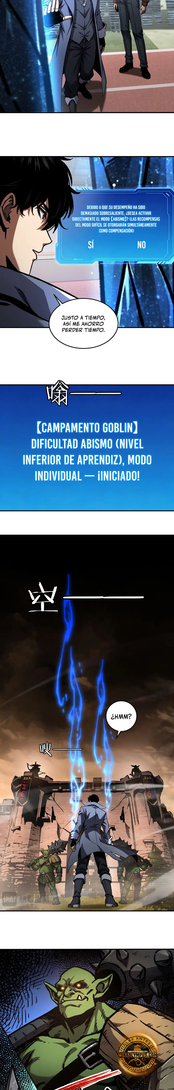 El Camino a la Divinidad Comienza con Esqueletos capítulo 17, página 9