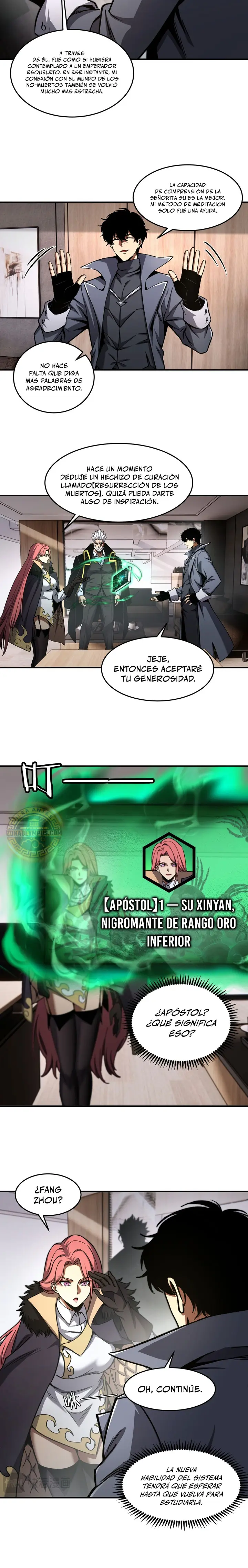 El Camino a la Divinidad Comienza con Esqueletos capítulo 19, página 12