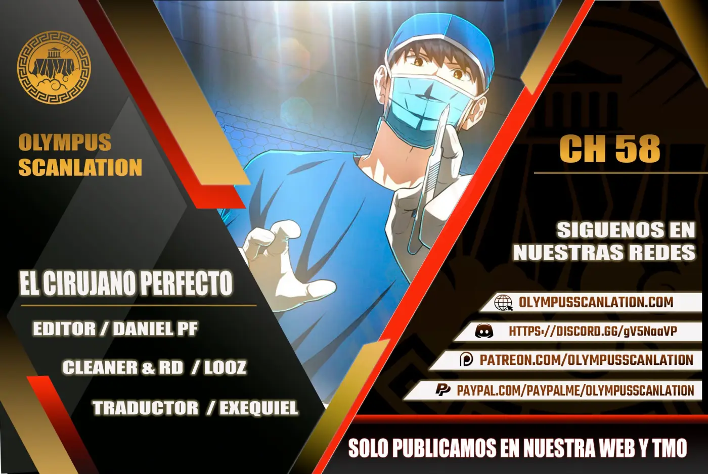 El cirujano perfecto capítulo 58, página 1