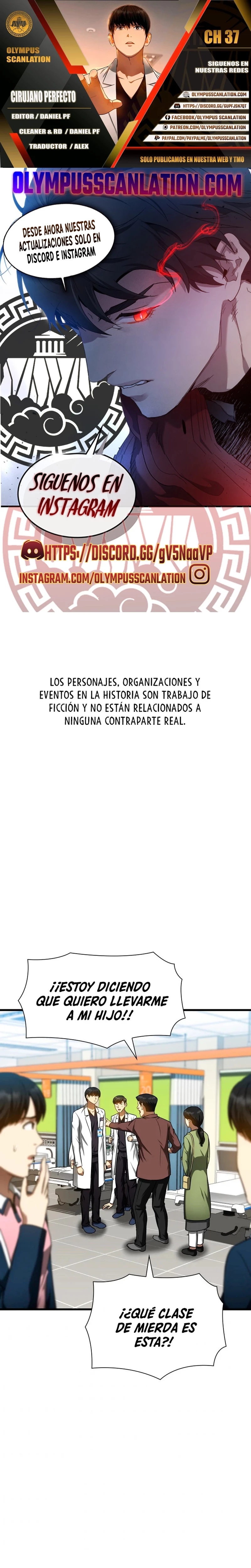El cirujano perfecto capítulo 37, página 1