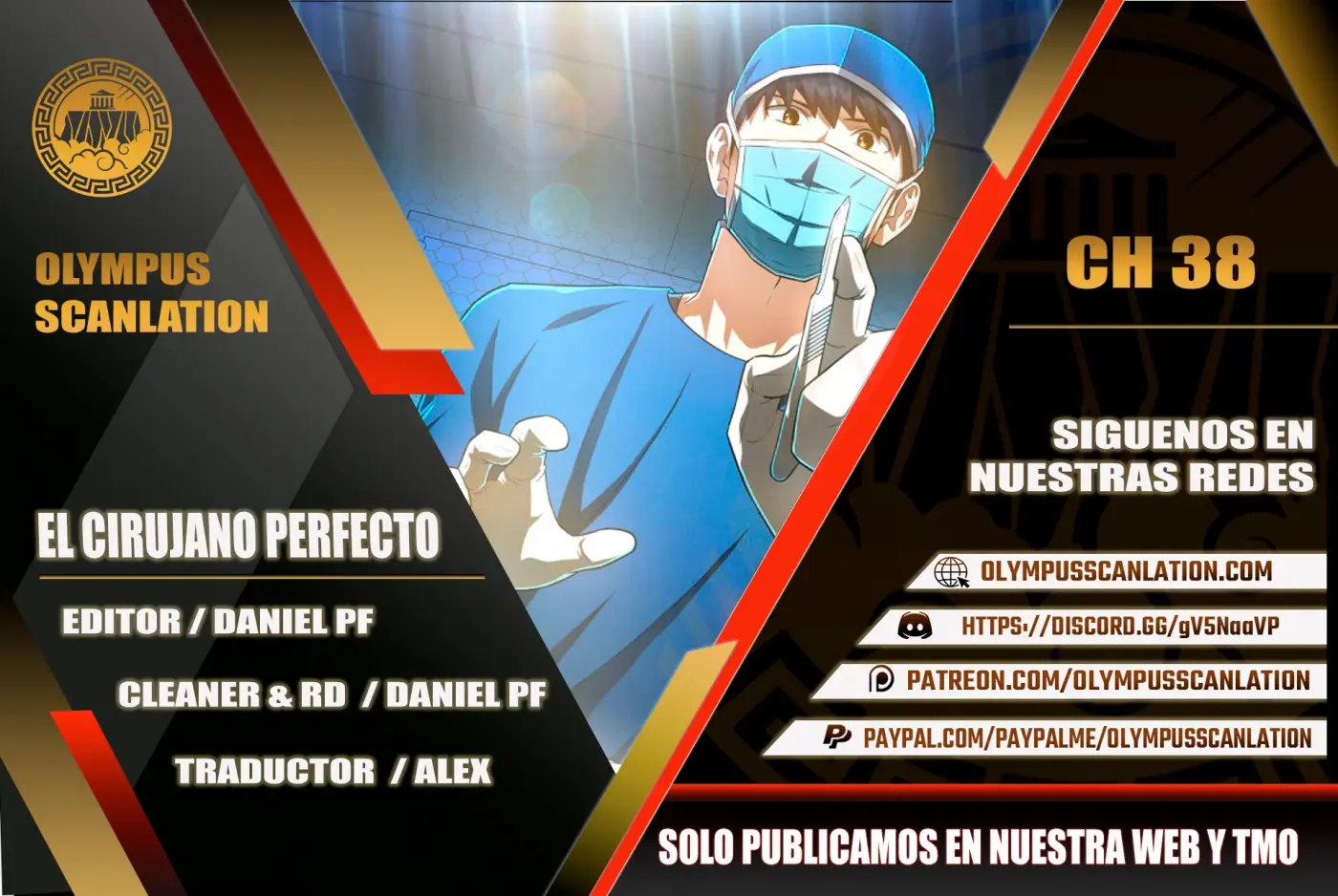 El cirujano perfecto capítulo 38, página 1