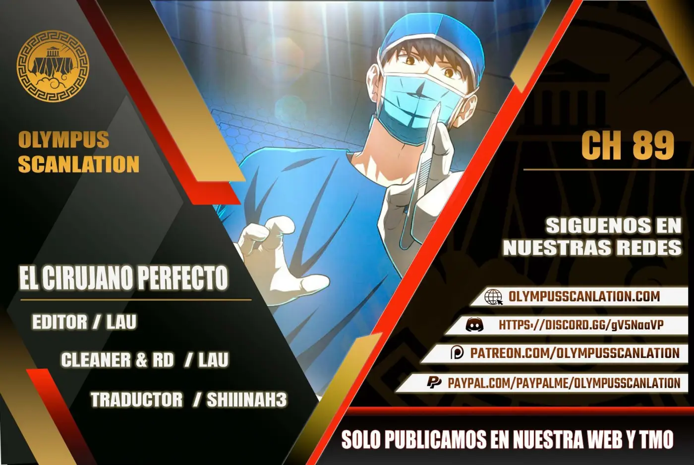 El cirujano perfecto capítulo 89, página 1
