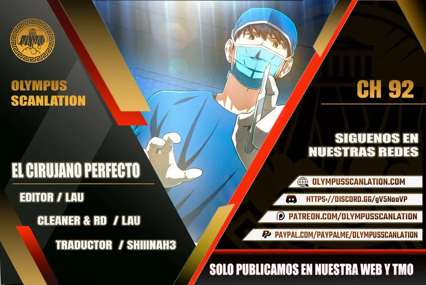El cirujano perfecto capítulo 92, página 1