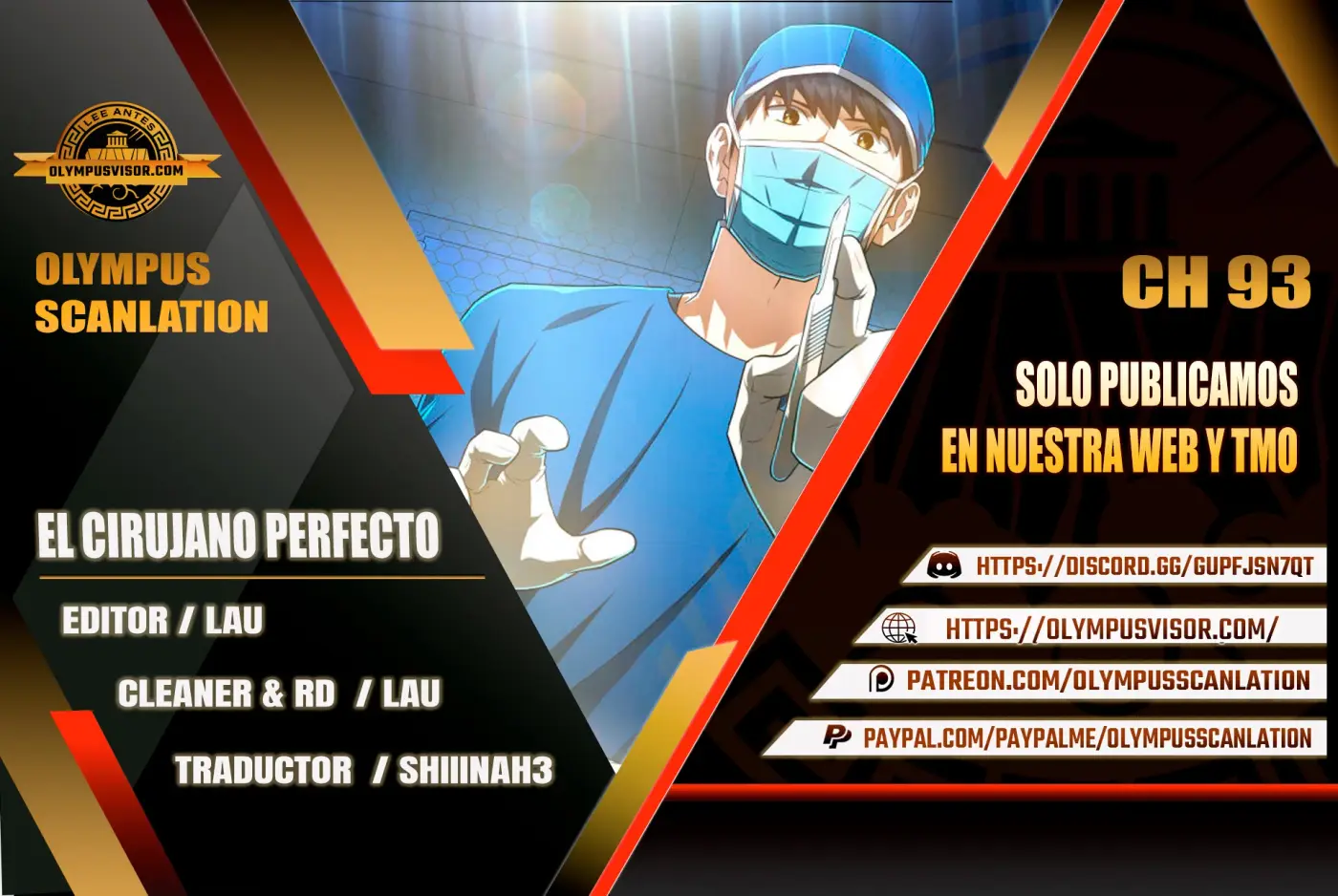 El cirujano perfecto capítulo 93, página 1